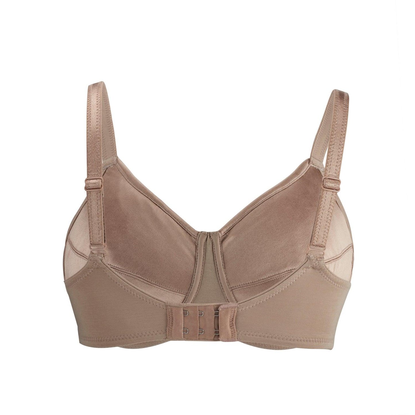 Silk & Organic Cotton Non-Wired Bra — Warm Gold