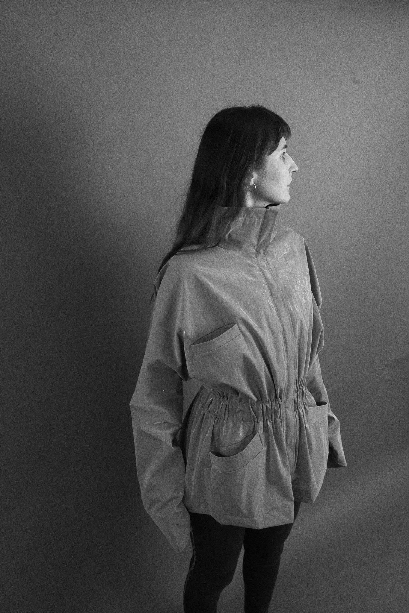 Cotton Windbreaker — Sky Blue