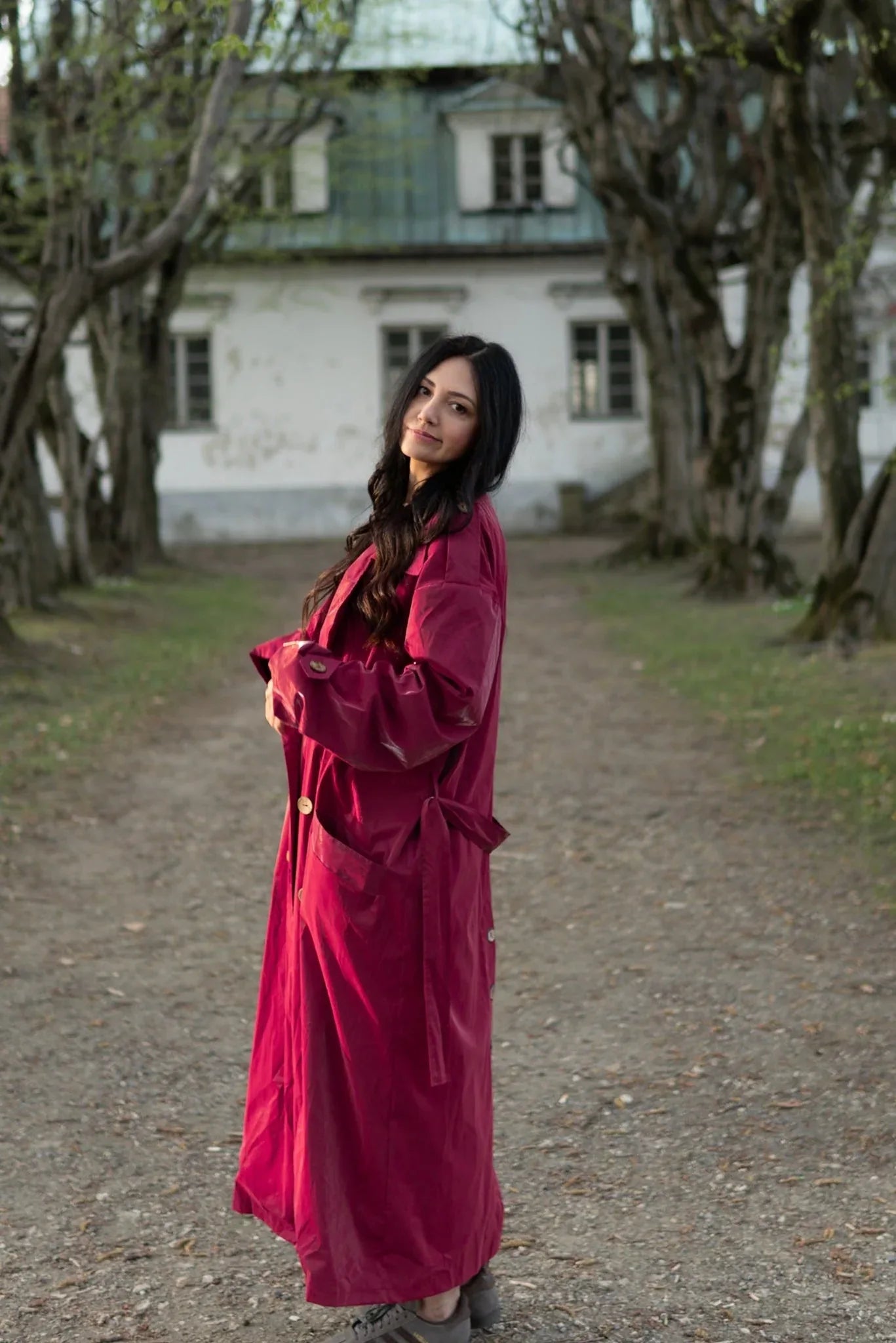 Cotton Trench Coat — Rainy City Icon