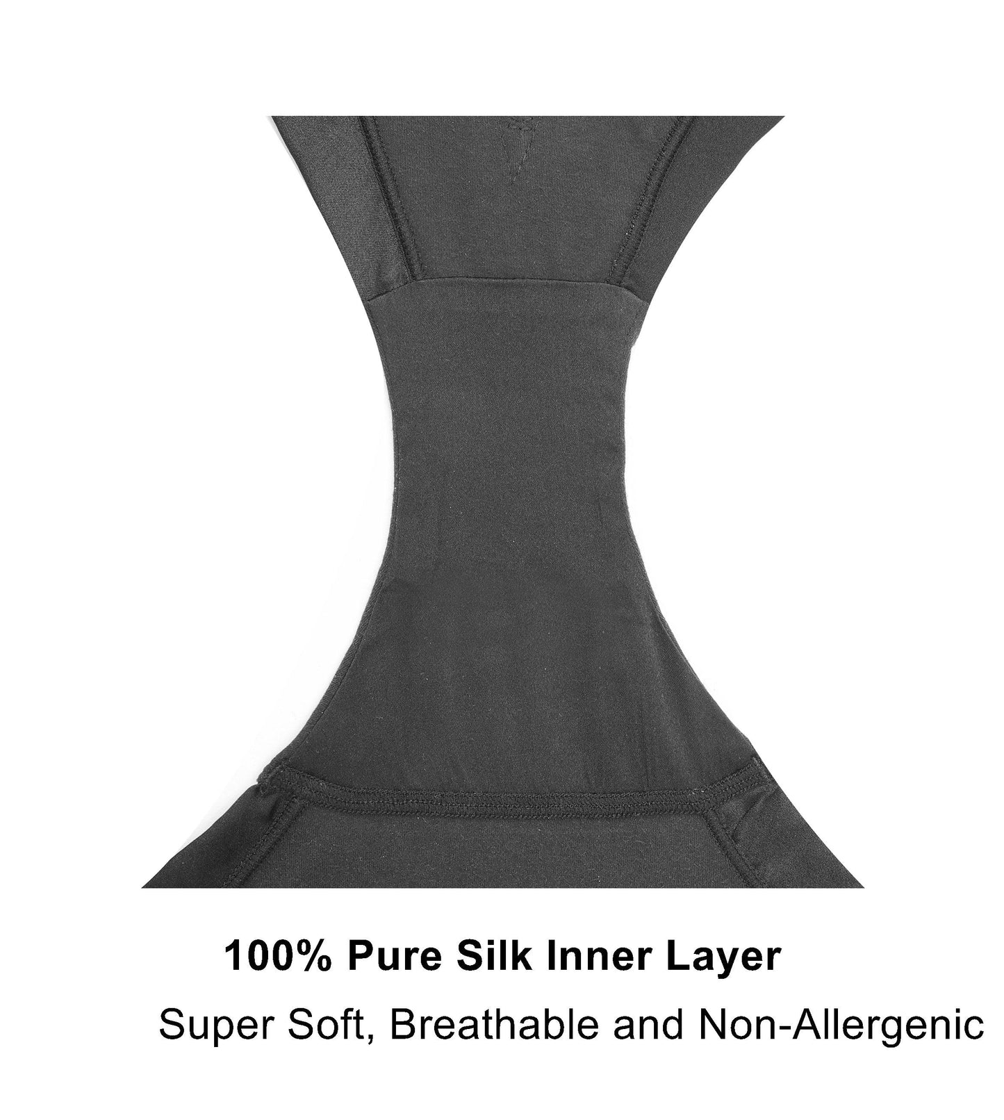 Silk & Organic Cotton Full Brief — Blackout