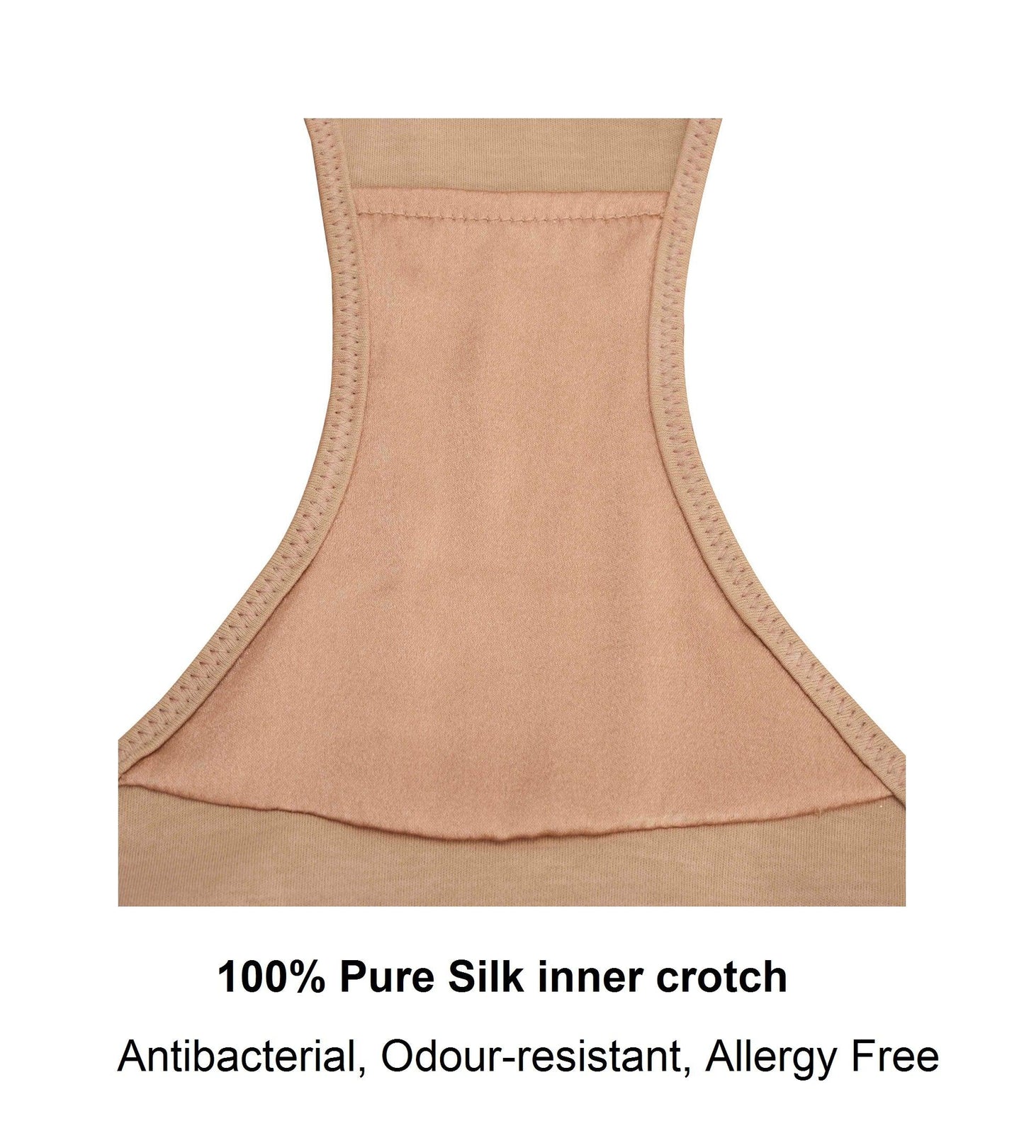 Silk & Organic Cotton Full Brief — Skin Tones