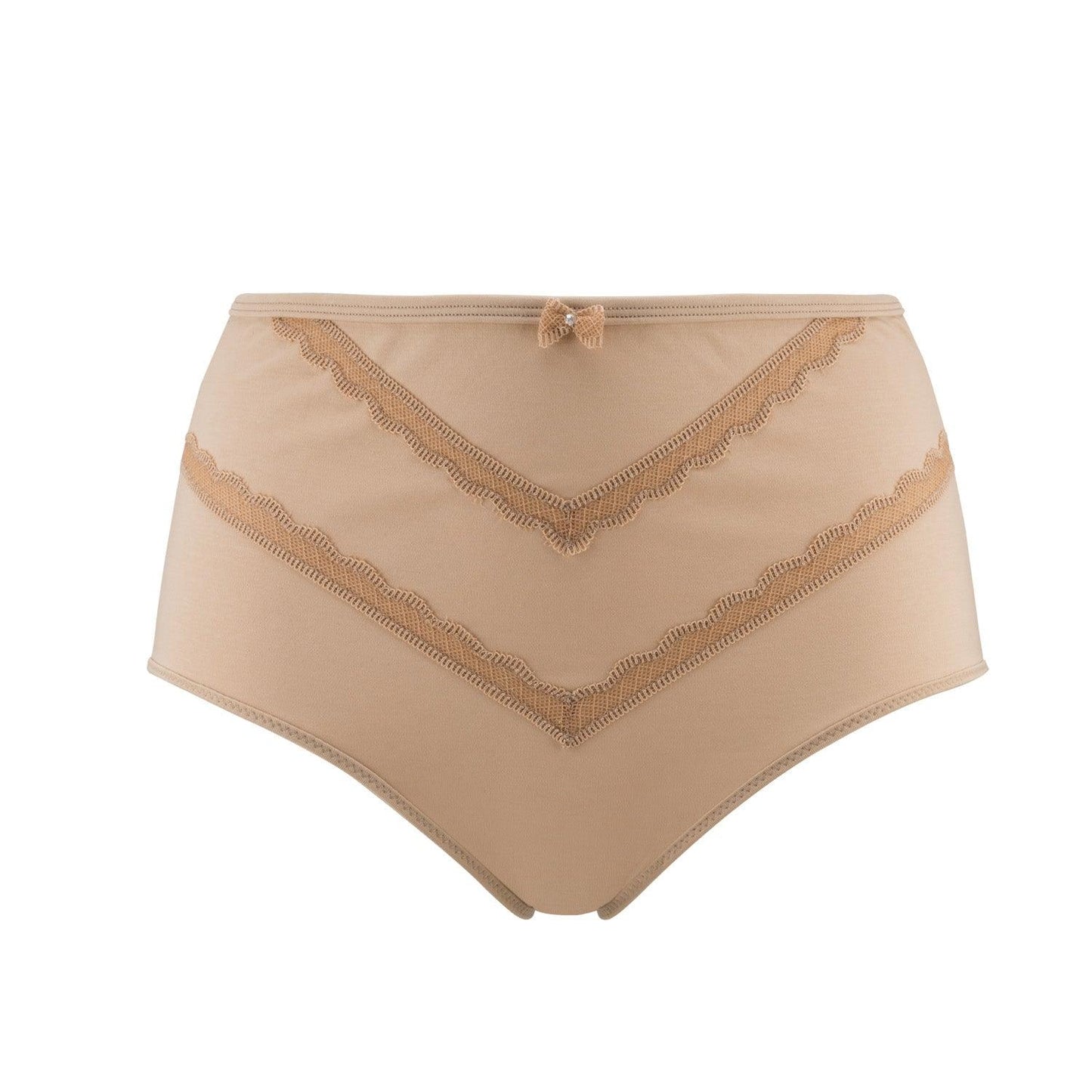 Silk & Organic Cotton Full Brief — Skin Tones