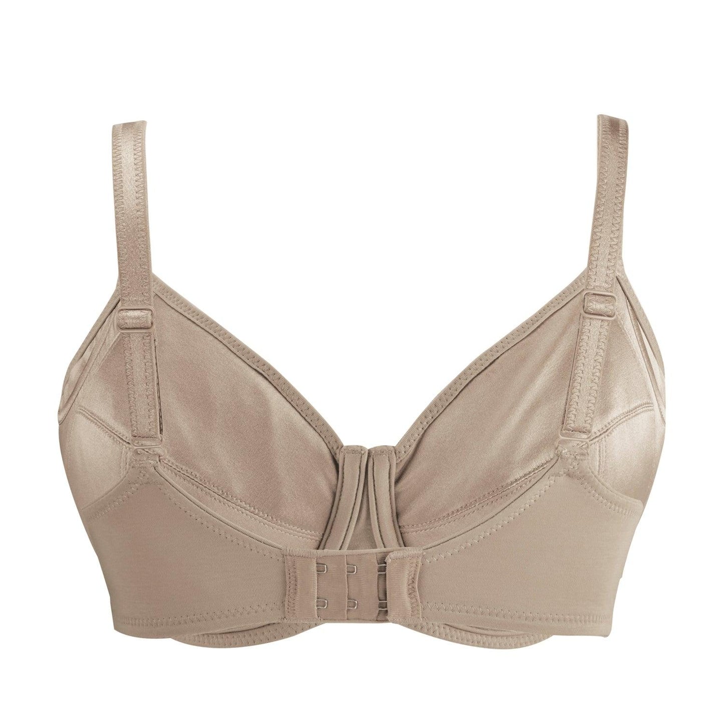 Silk & Organic Cotton Underwired Bra — Shell