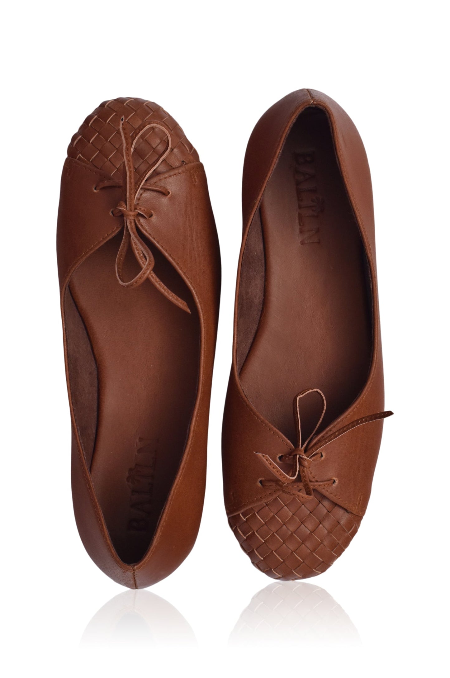 Woven Leather Flats — Weekend Wander