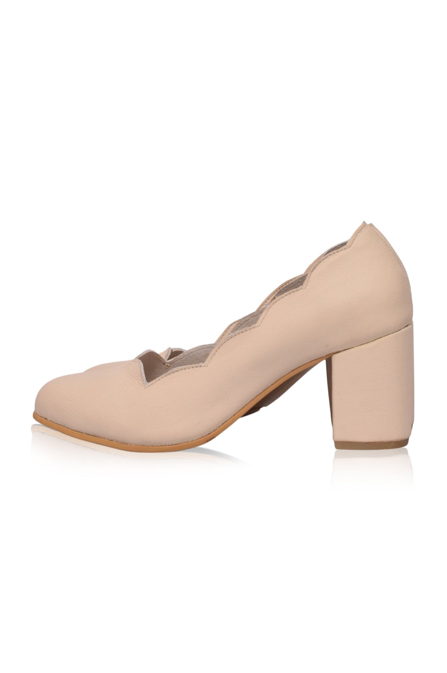 Classic Leather Heels — Mayfair Standard