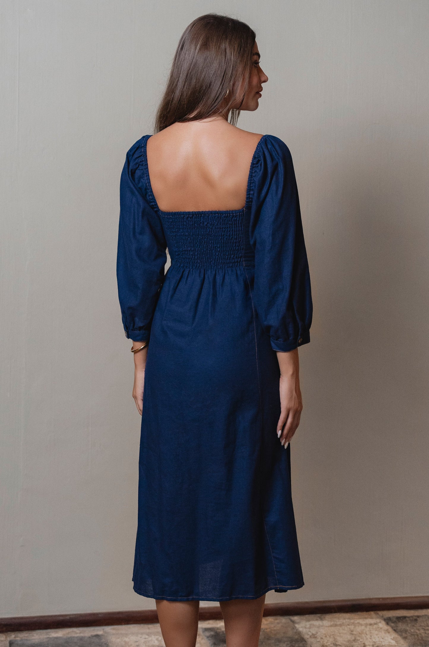 Button-Down Linen Dress — Boardroom to Bar