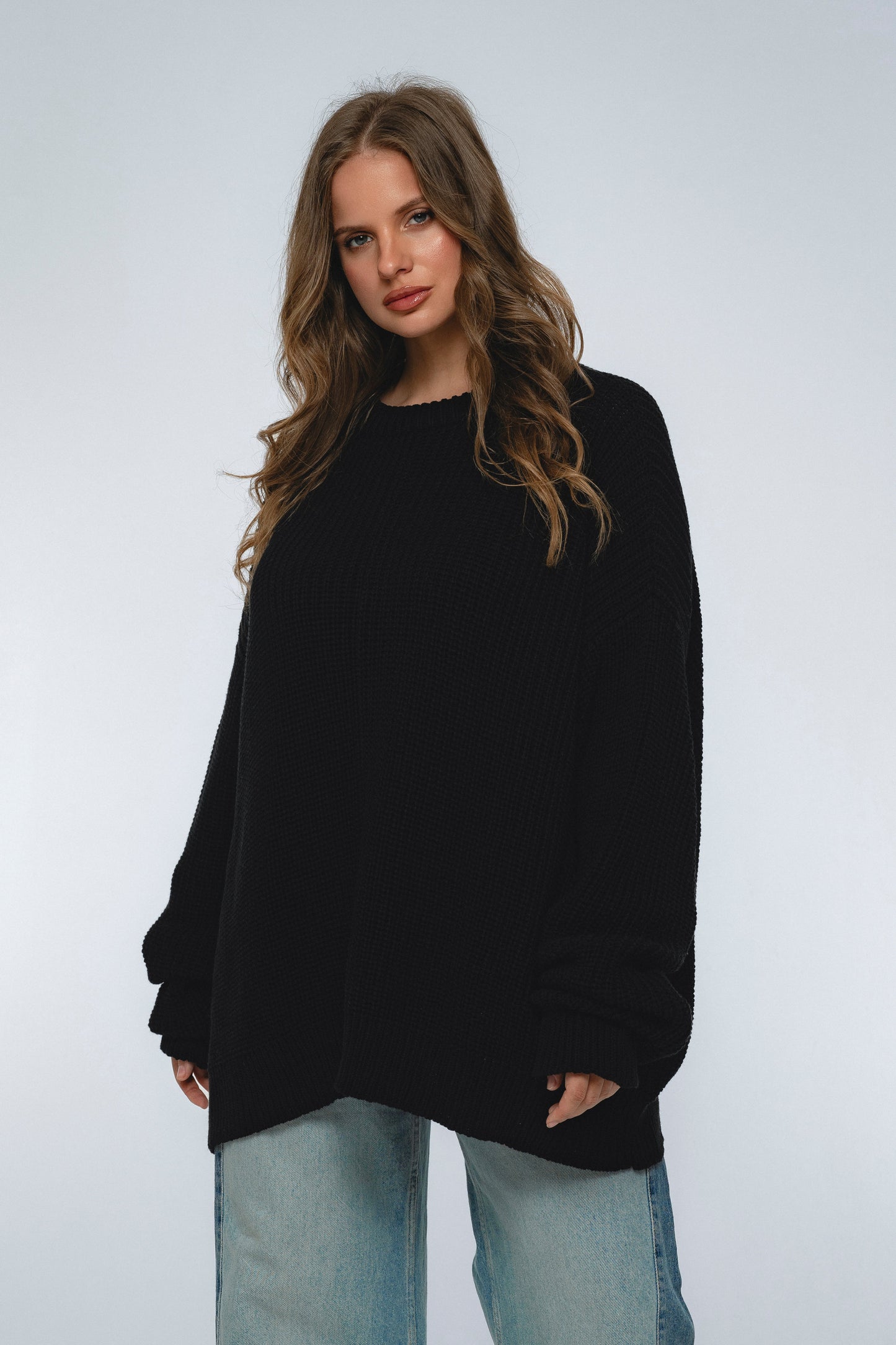 Long-Sleeve Cotton Sweater — Slow Sunday