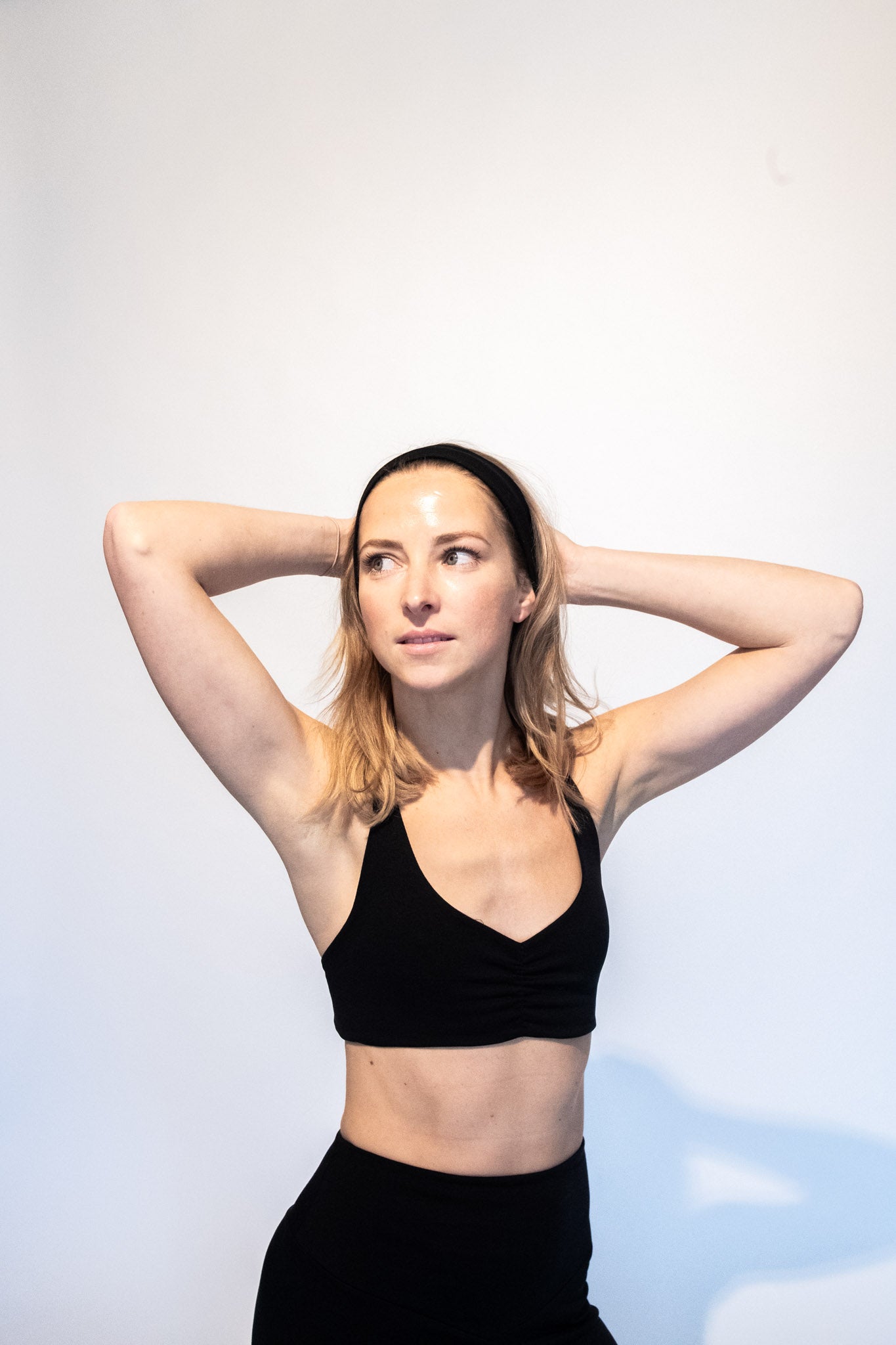 Organic Cotton Strappy Bra — Gym to Party