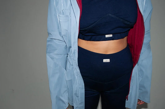 Cotton Windbreaker — Sky Blue