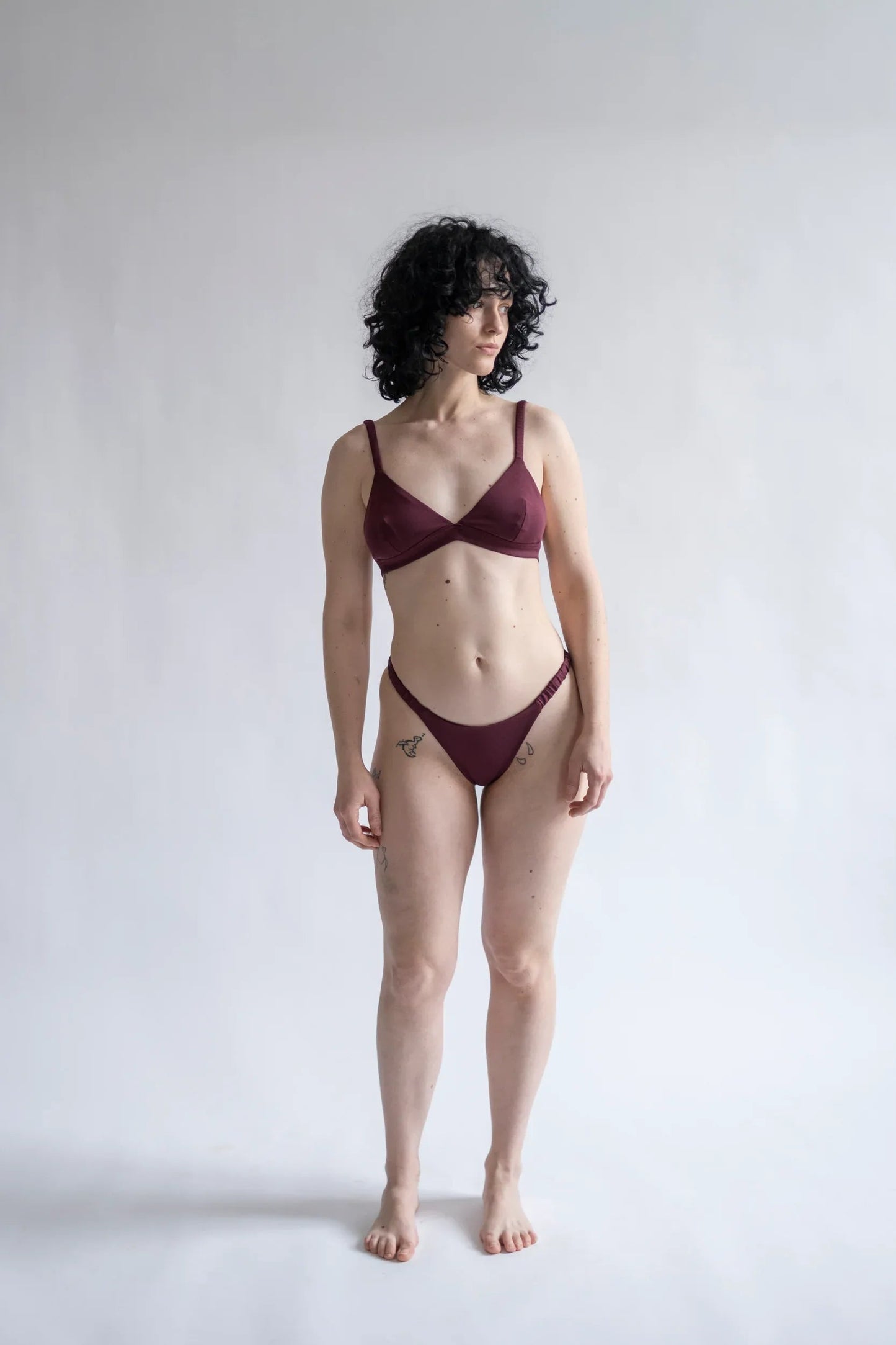 Seacell Brazilian Briefs — Burgundy