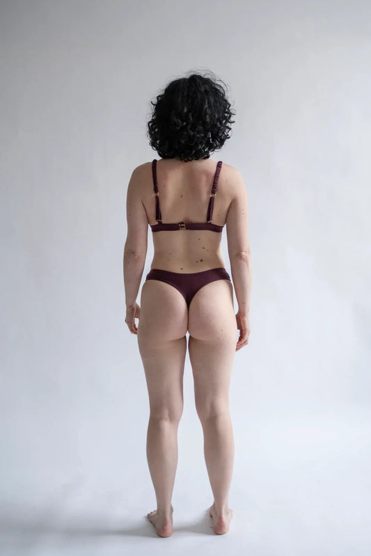 Seacell Thong 3-Pack — Burgundy