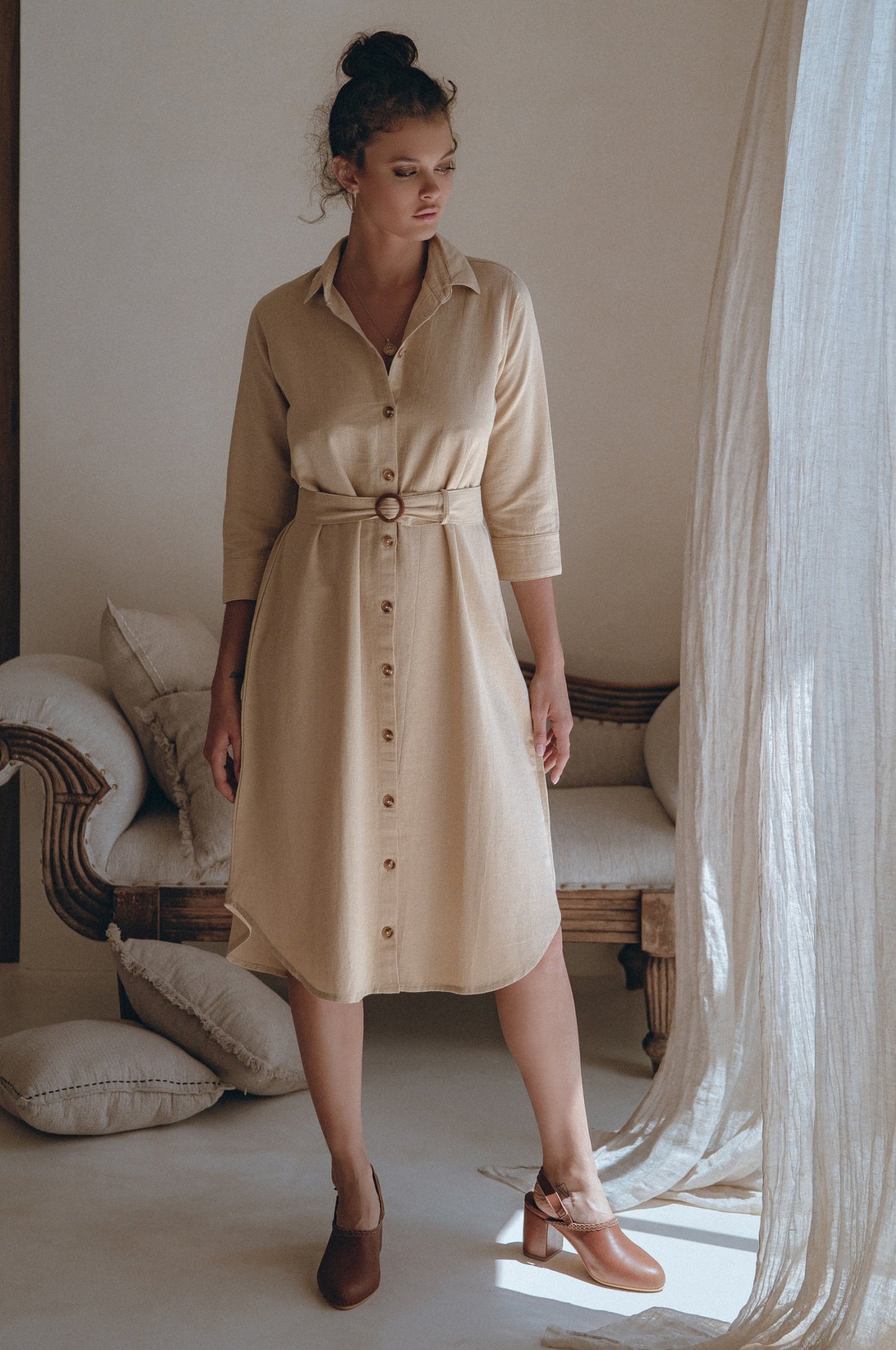 Linen Shirt Dress — The Only Dress You Need