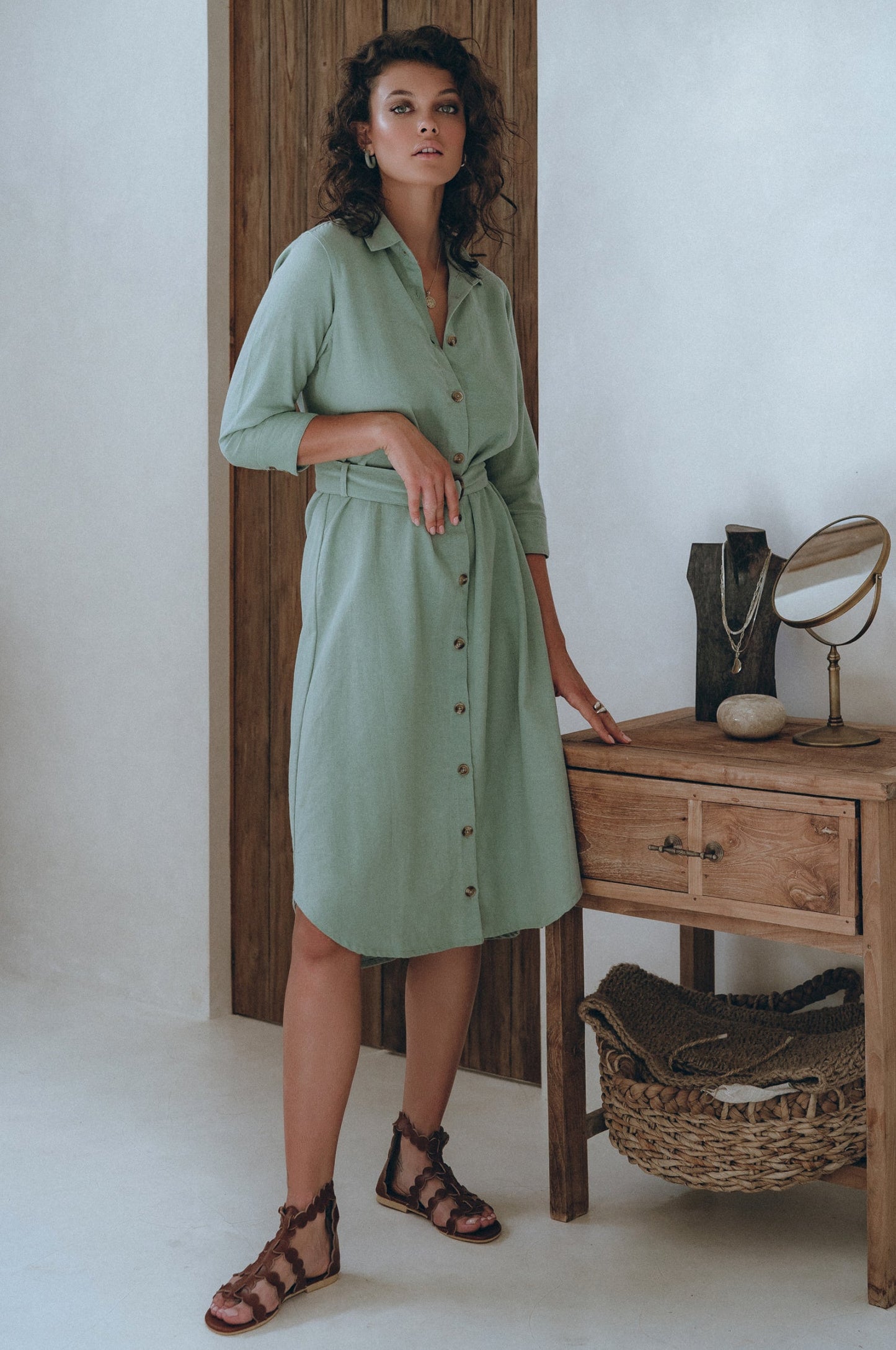 Linen Shirt Dress — The Only Dress You Need