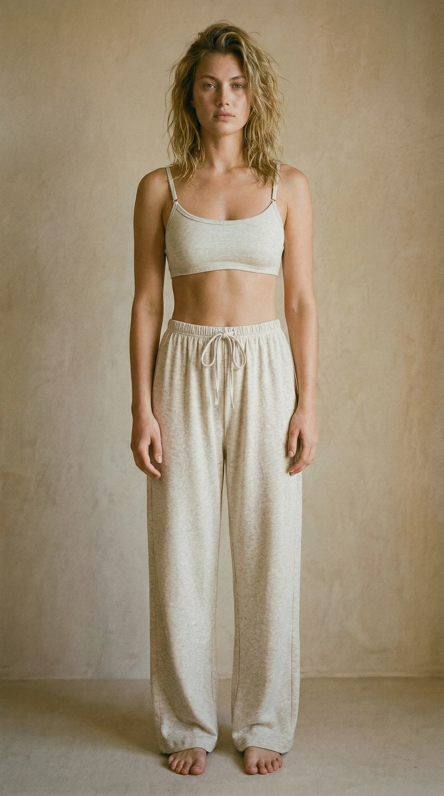 Cotton-Linen Palazzo Pants — Off-Duty Glamour
