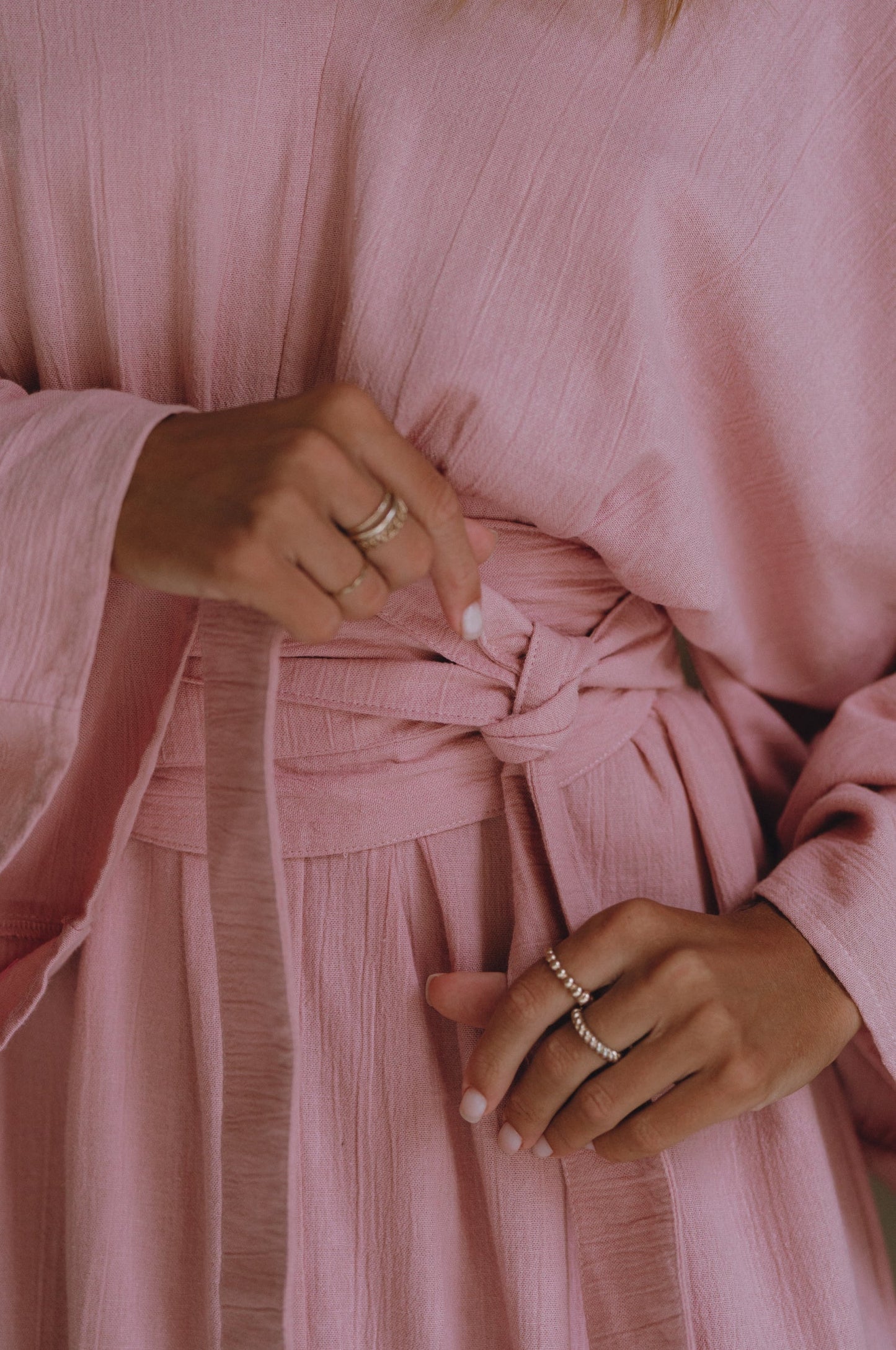 Linen Kimono Dress — Slow Mornings, Bold Nights