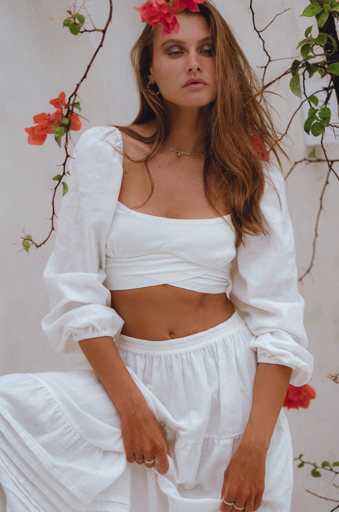 Long-Sleeve Linen Top — The Layering Hero