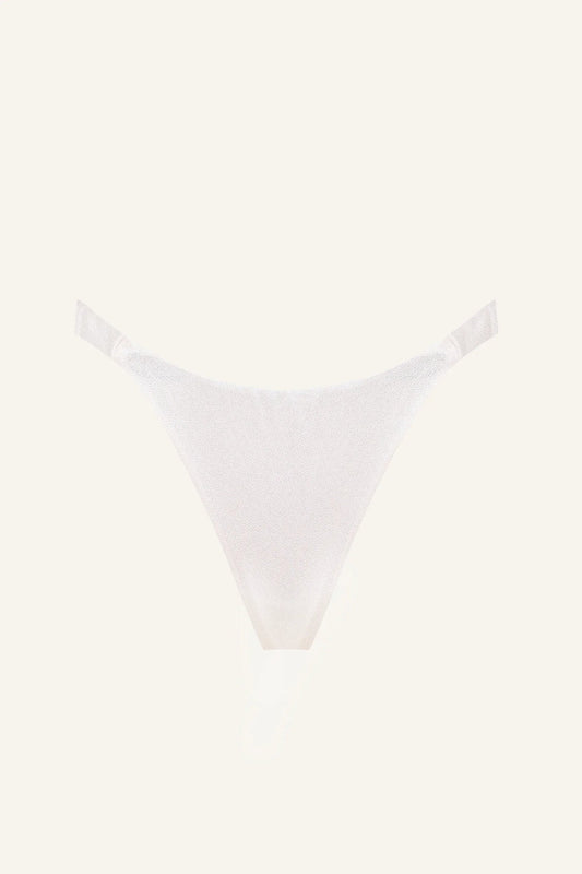 Silk Brazilian Briefs — White