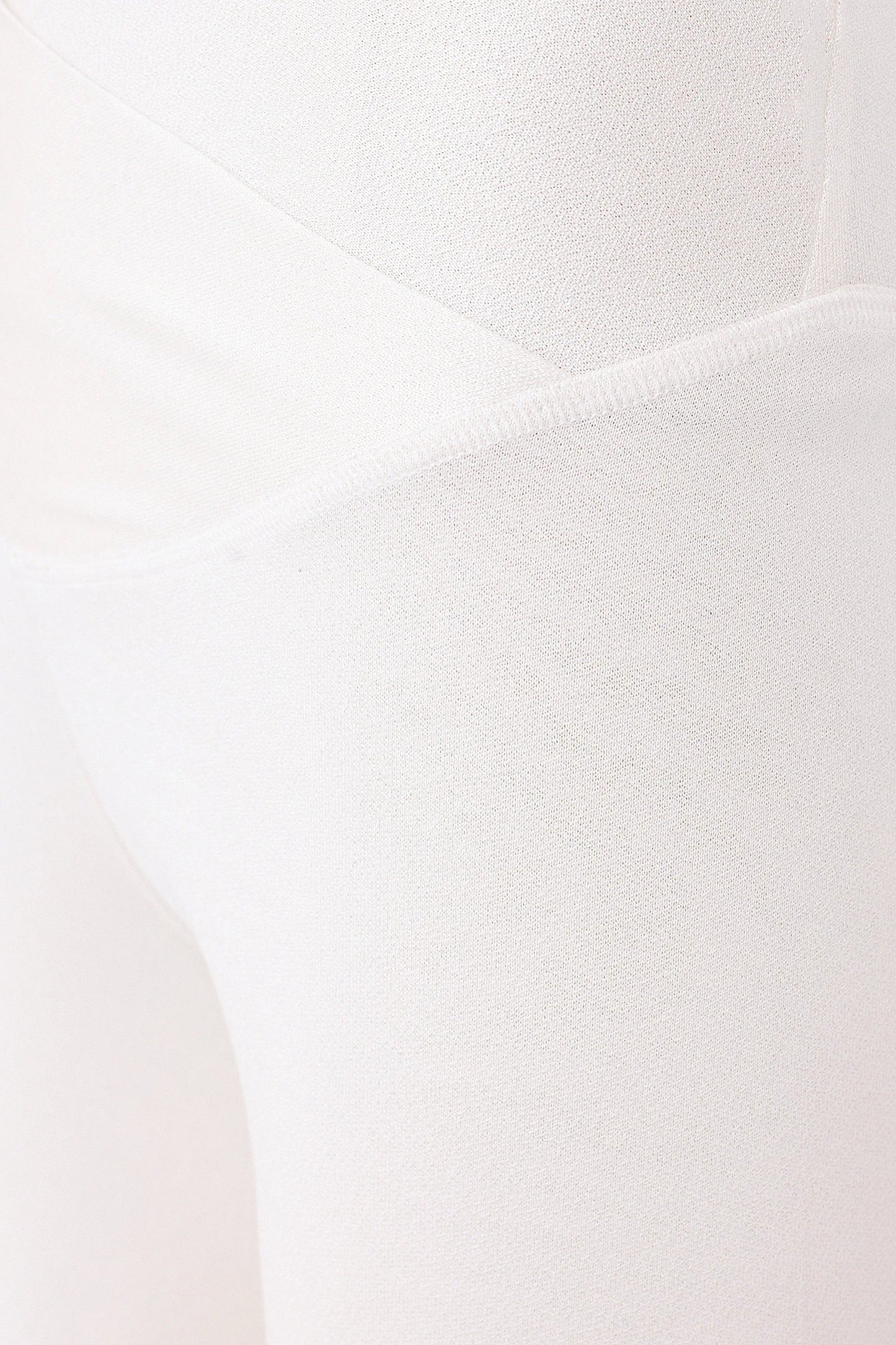 Silk Bike Shorts — Liquid White