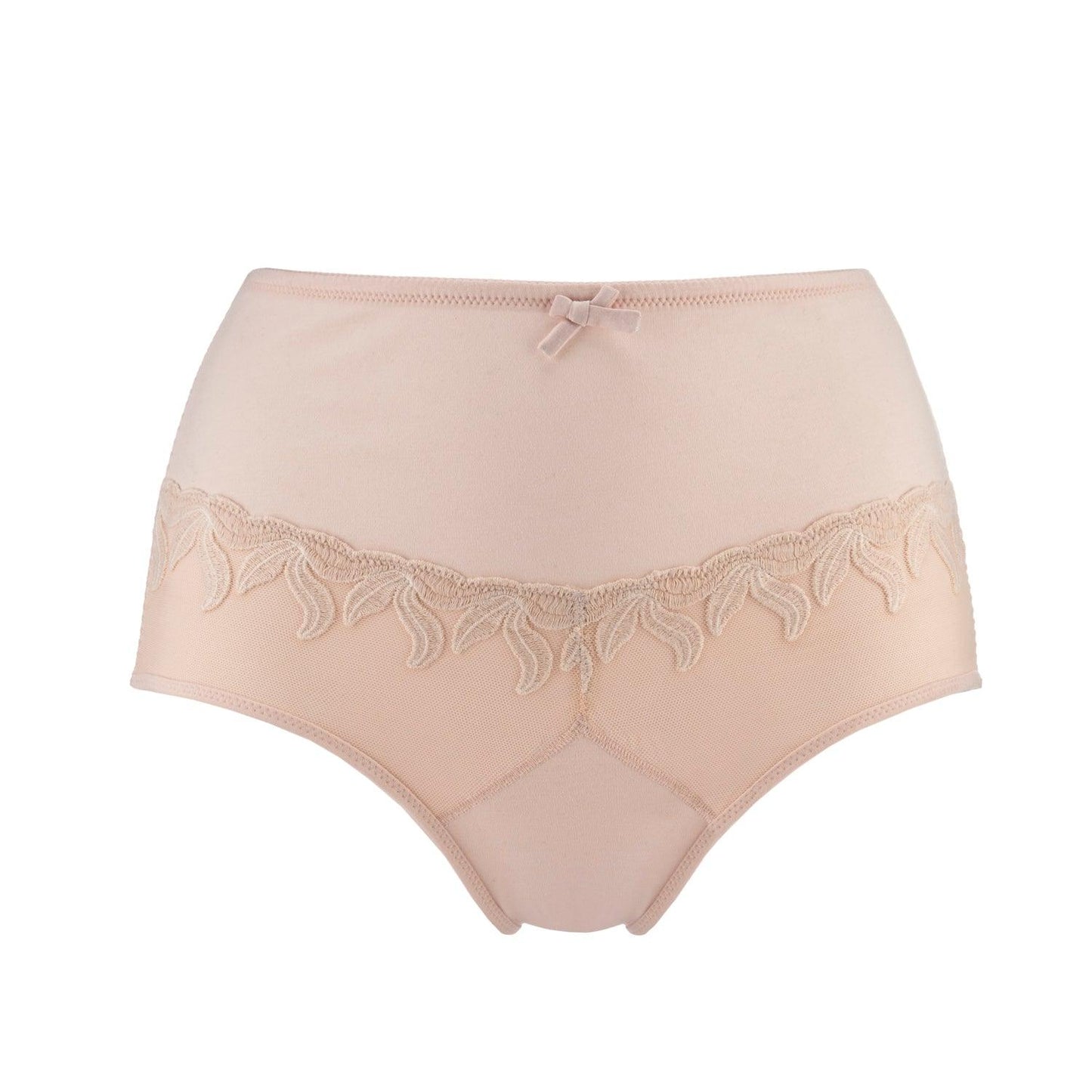 Silk & Organic Cotton Full Brief — Fine Trim