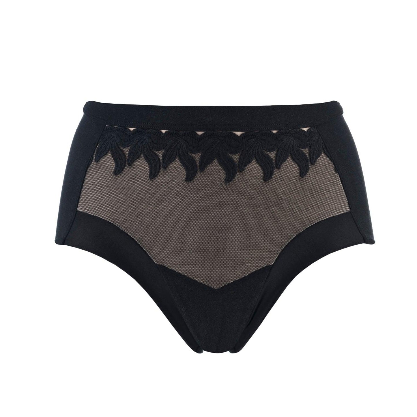 Silk & Organic Cotton Full Brief — Fine Trim