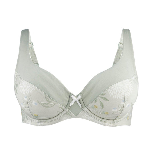 Silk & Organic Cotton Underwired Bra — Soft Power