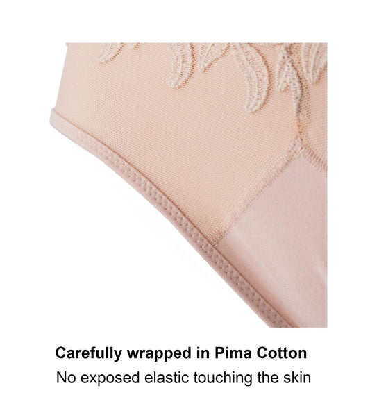 Silk & Organic Cotton Full Brief — Fine Trim