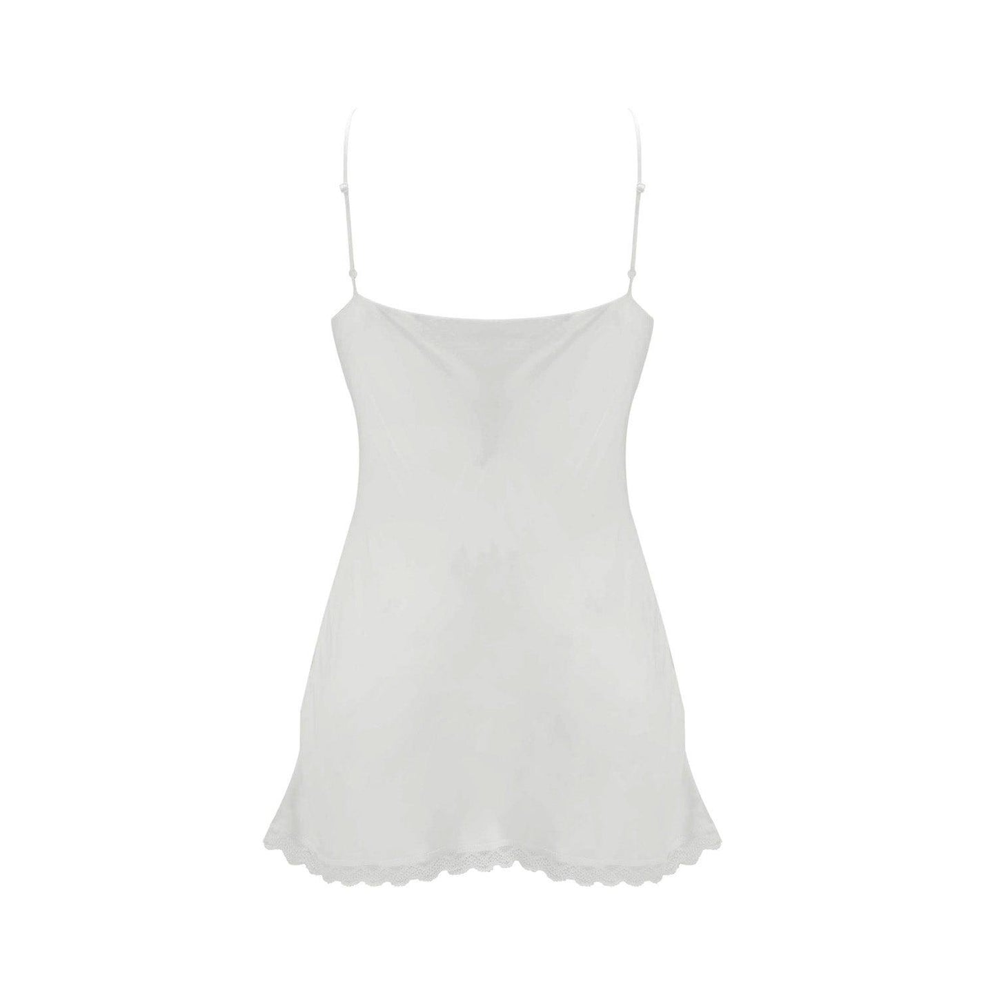 Pure Silk Camisole — Liquid White