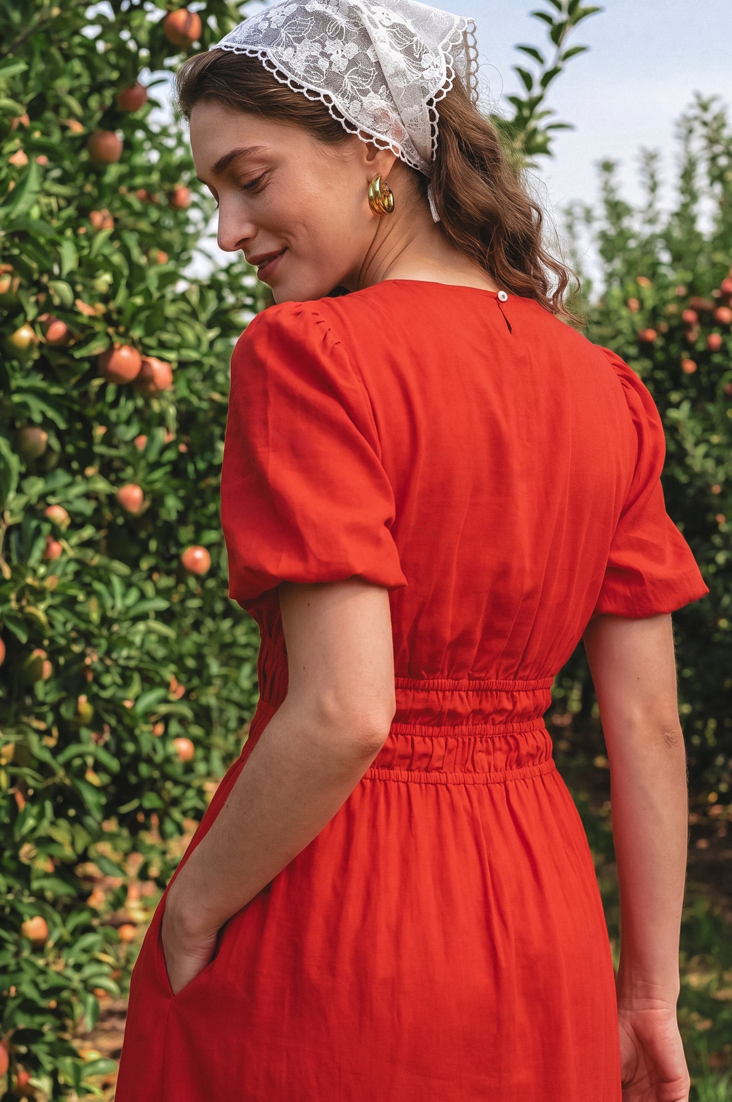 Everyday Linen Midi Dress — Notting Hill