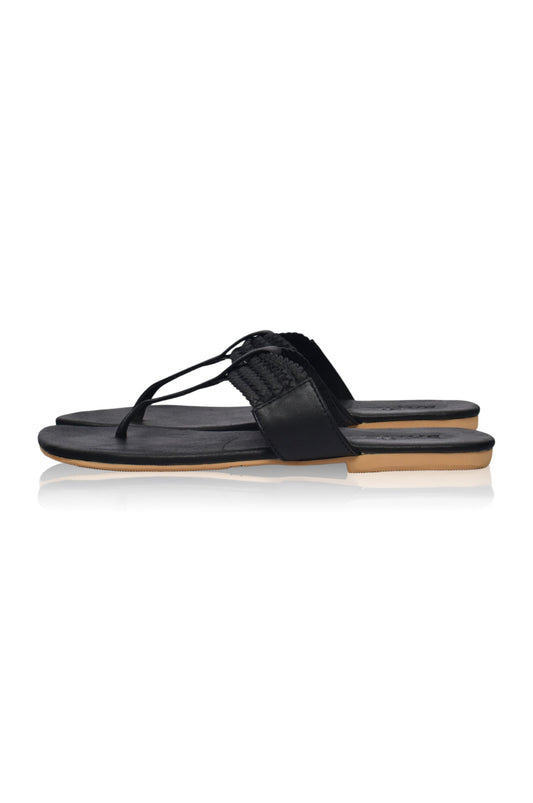 Thong Leather Sandals — Barefoot Luxe