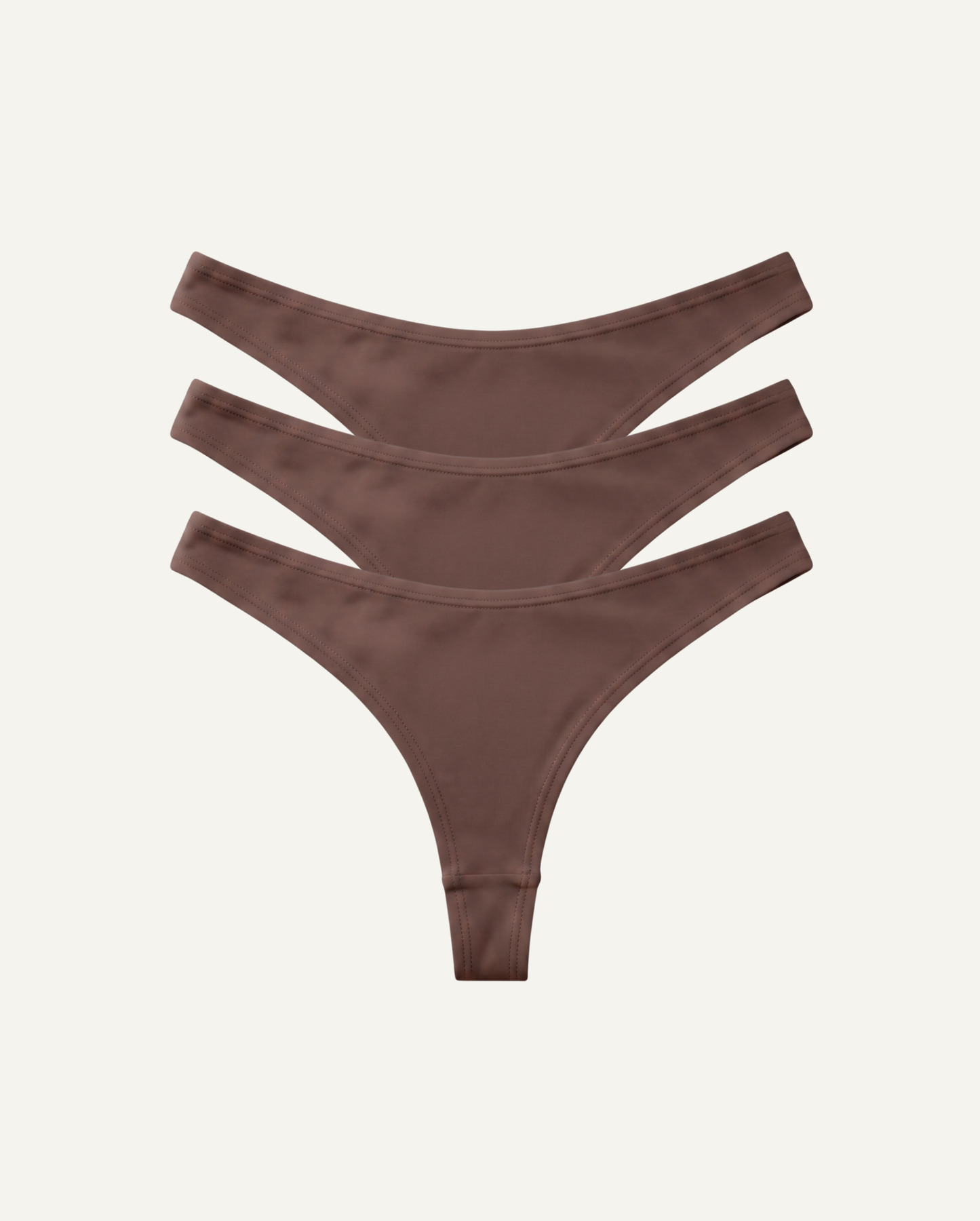 Brown Thong 3-Pack — The Essentials