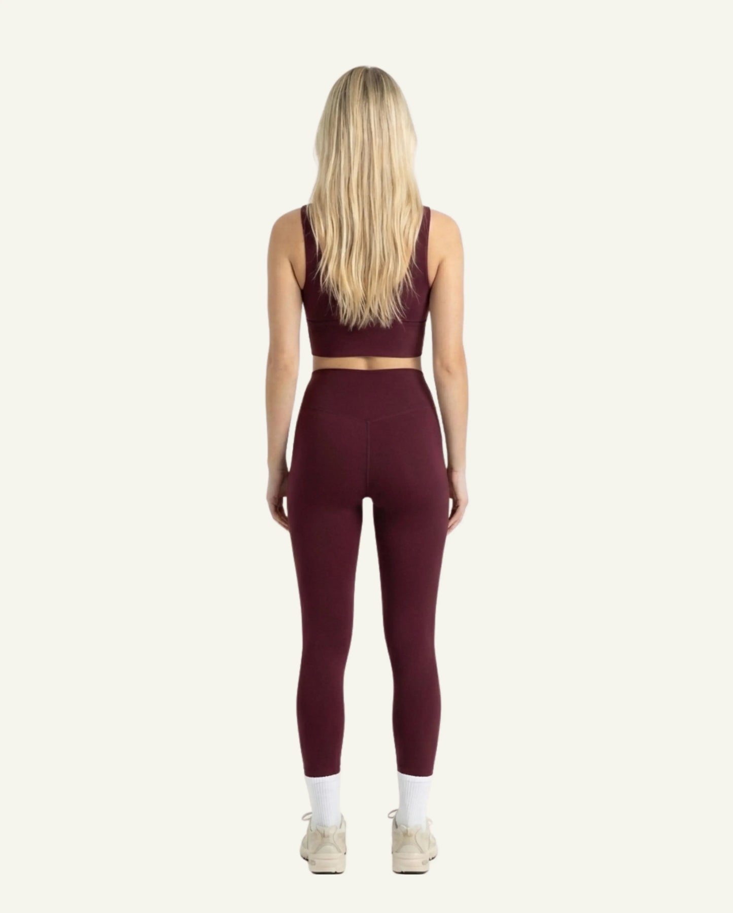 Seacell Leggings — Second-Skin Burgundy