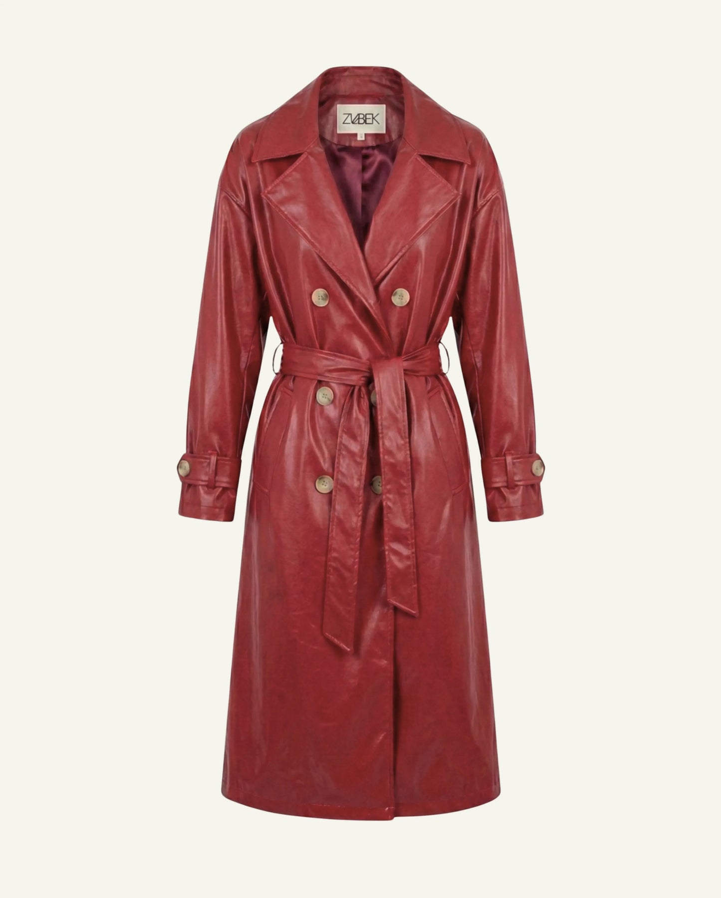 Cotton Trench Coat — Rainy City Icon