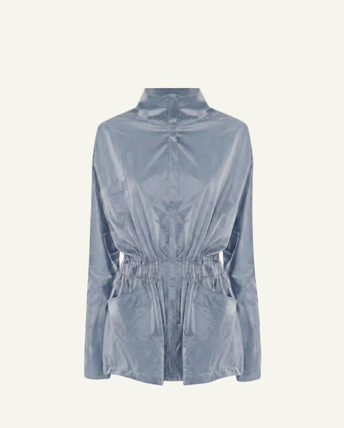 Cotton Windbreaker — Sky Blue