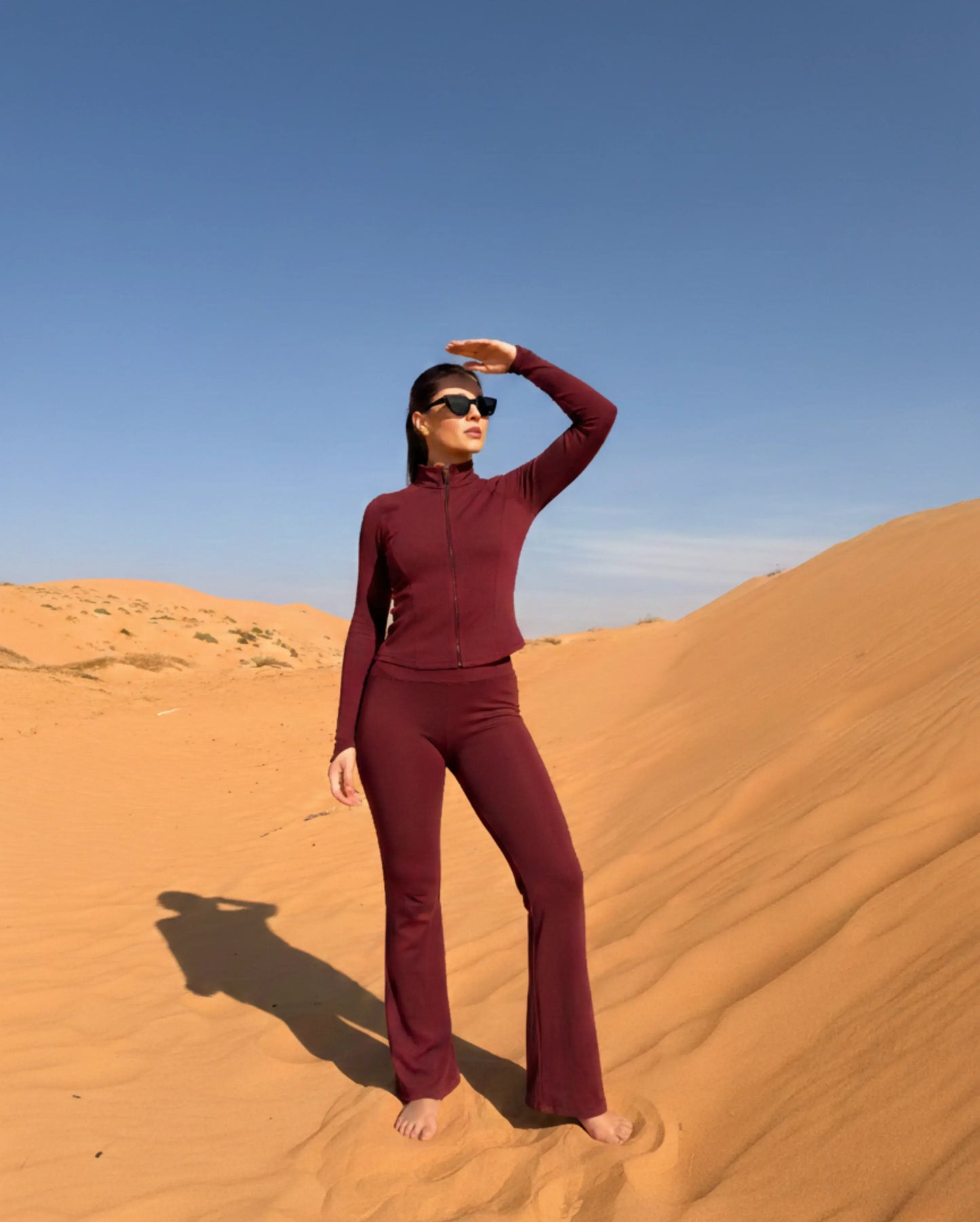 Seacell Set: Flares + Bra + Longsleeve — The Full Look