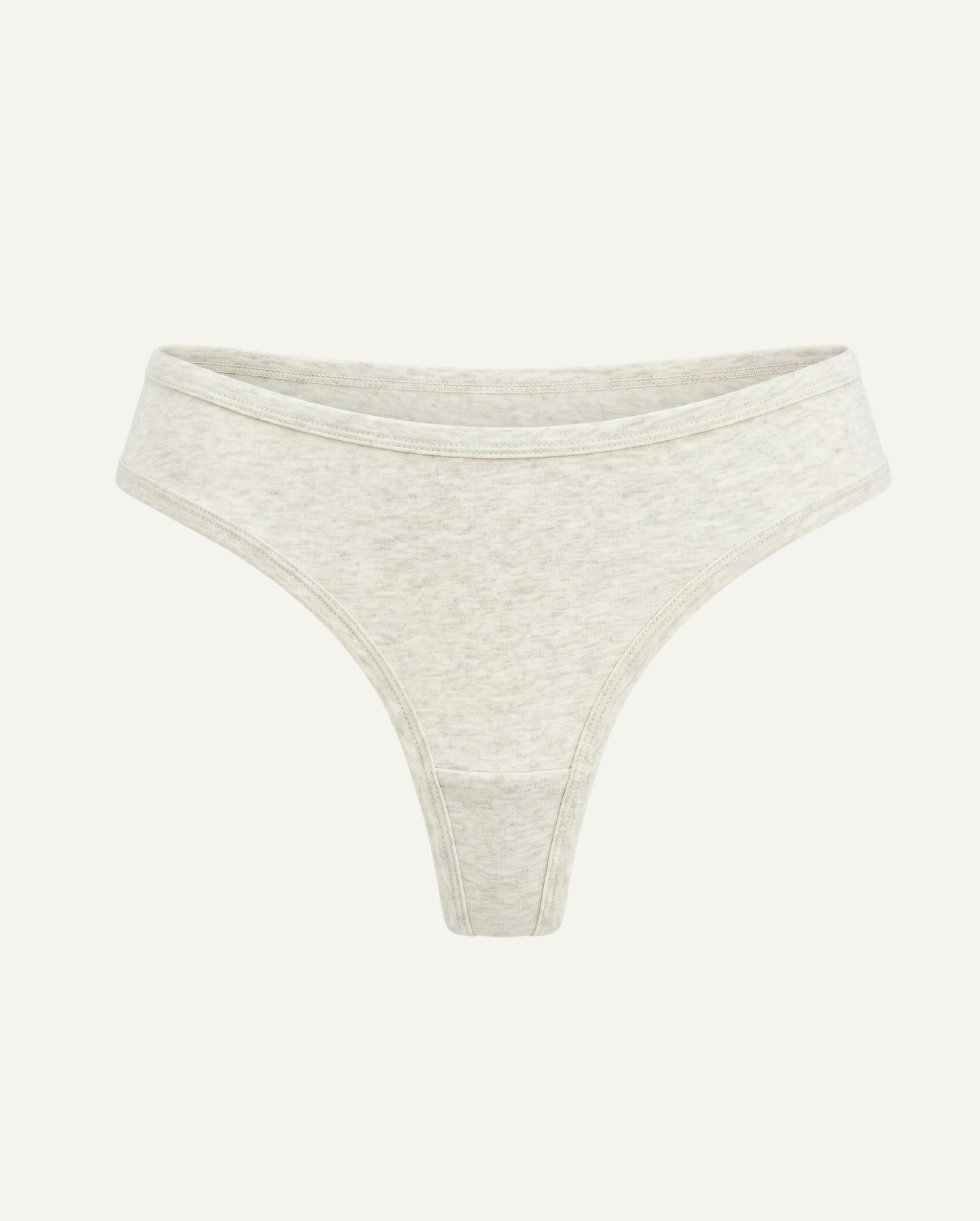 Cotton-Linen Thong — Bare Essential