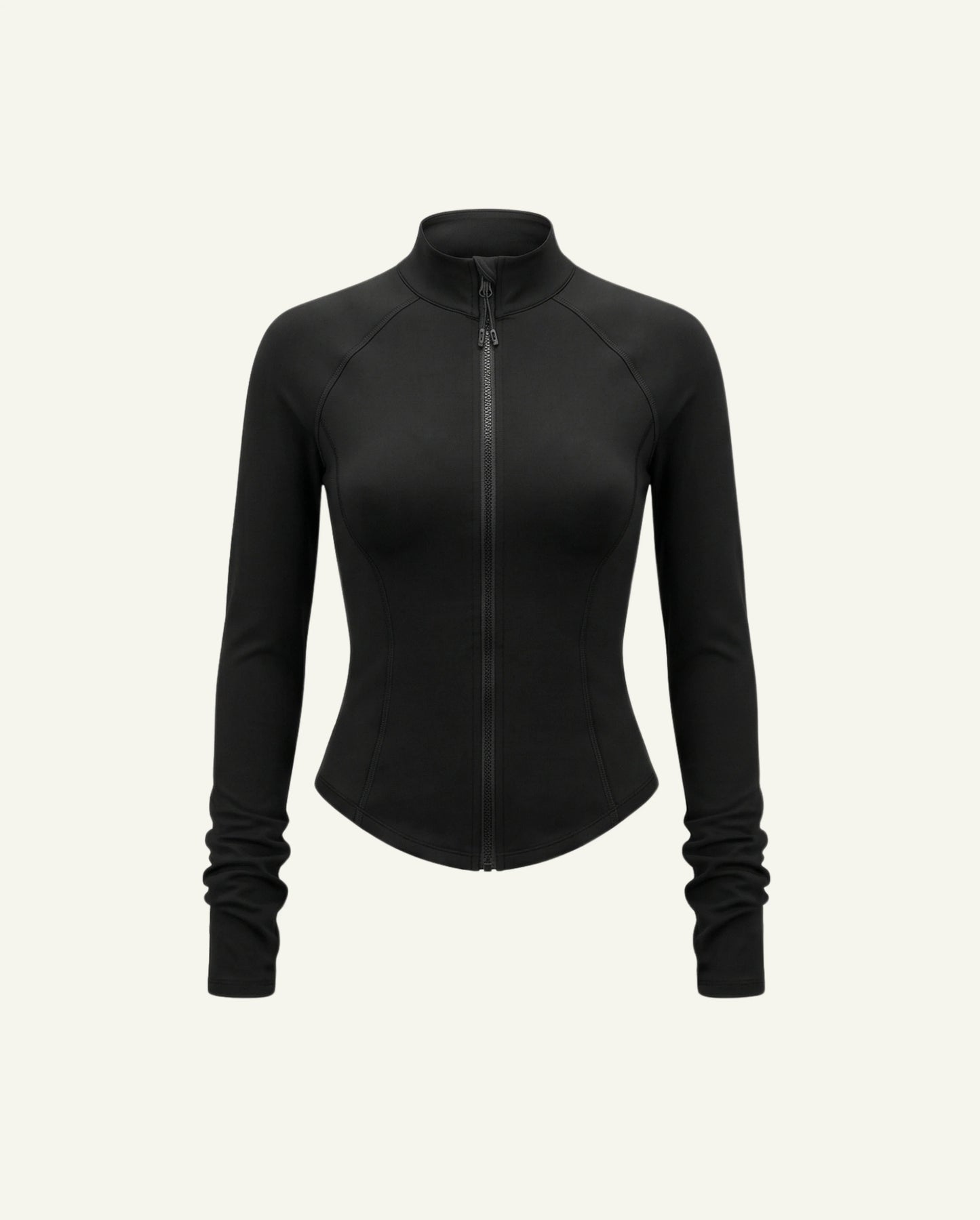 Organic Cotton Zip Longsleeve — Sweat in Style
