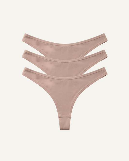 Nude Thong 3-Pack — The Essentials