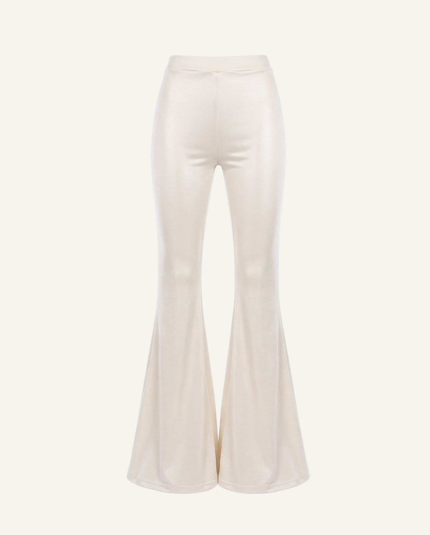 Mulberry Silk Flared Pants — Pure Indulgence