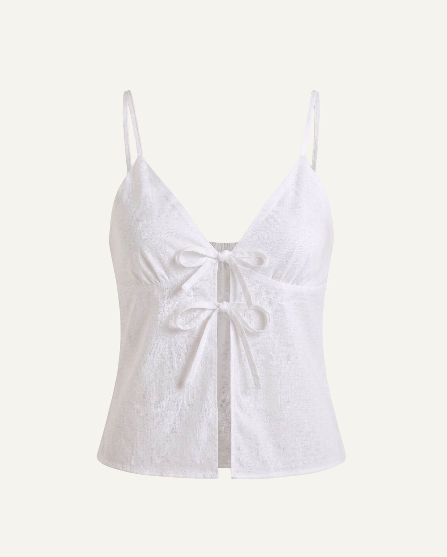 Seaweed Bow-Tie Cami — Tied & Tempting