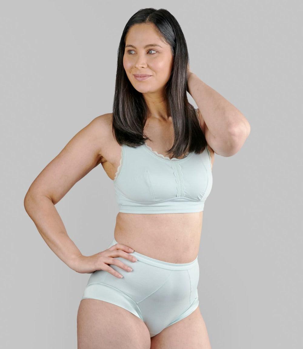 Silk & Organic Cotton Back-Support Bra — Everyday Hold