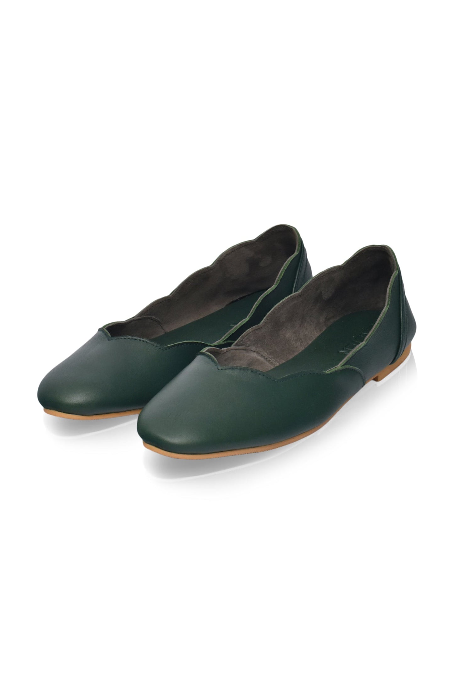 Leather Ballet Flats — Morning Commute