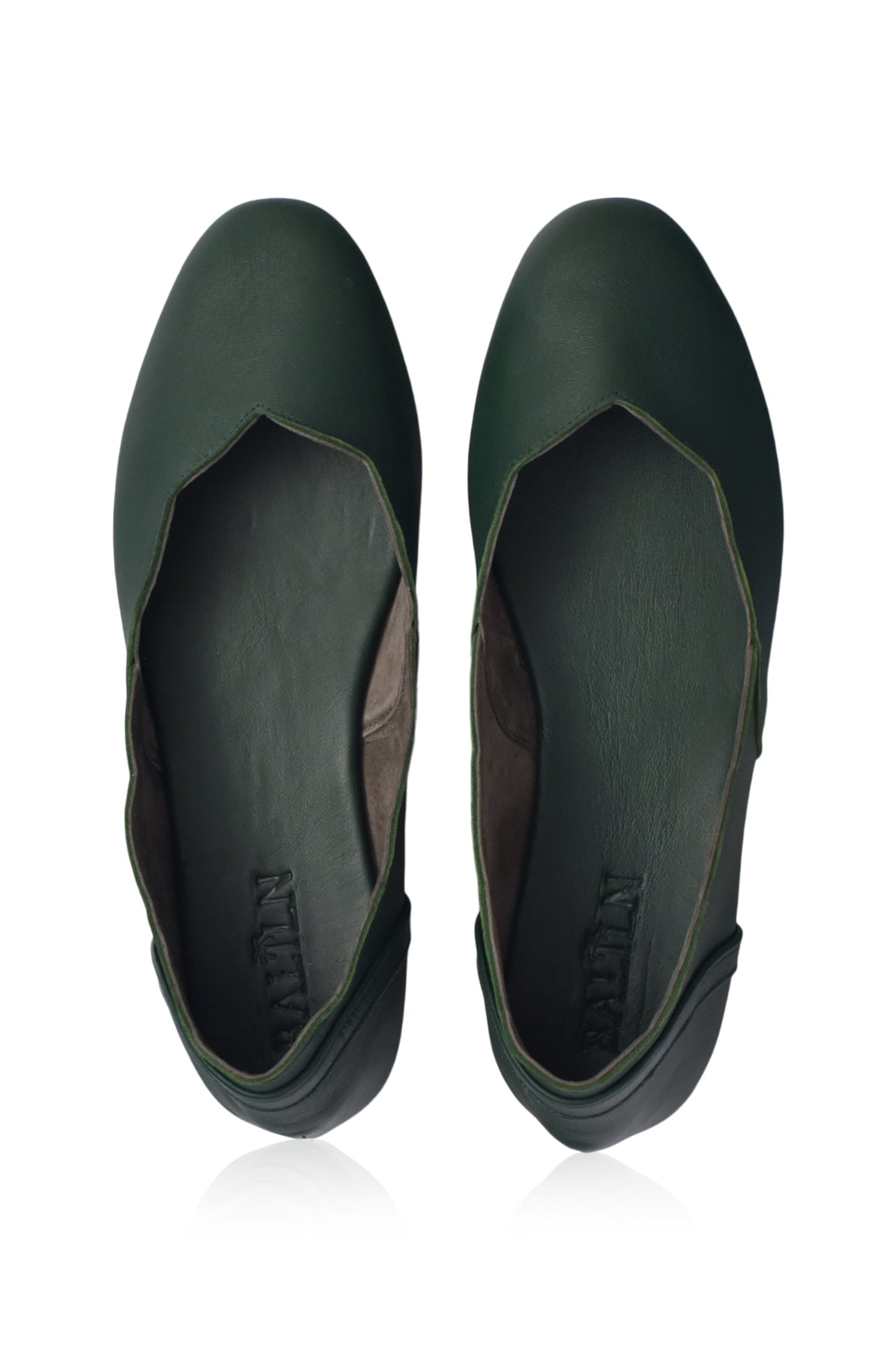 Leather Ballet Flats — Morning Commute