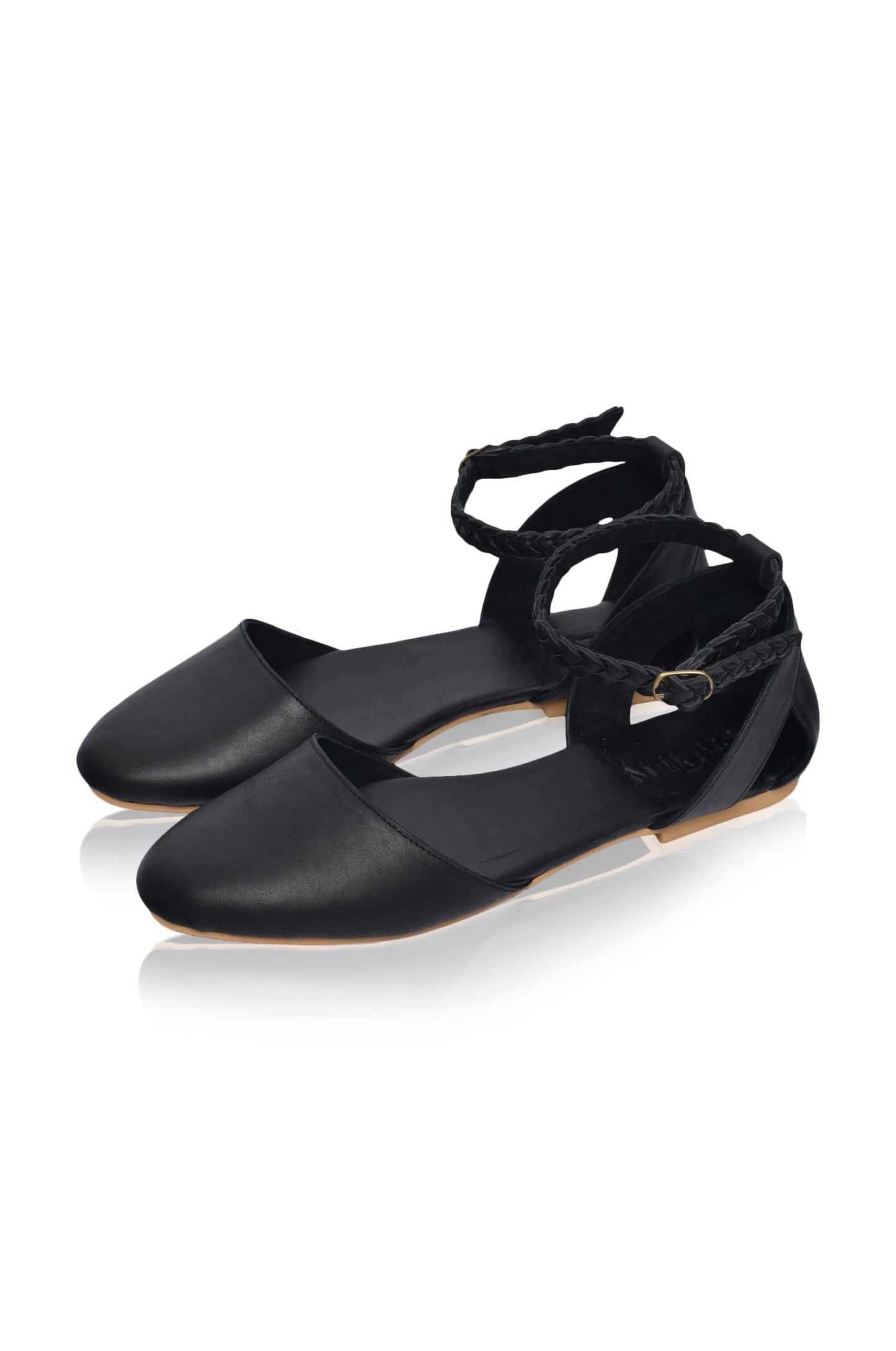 Leather Ballet Flats — Left Bank