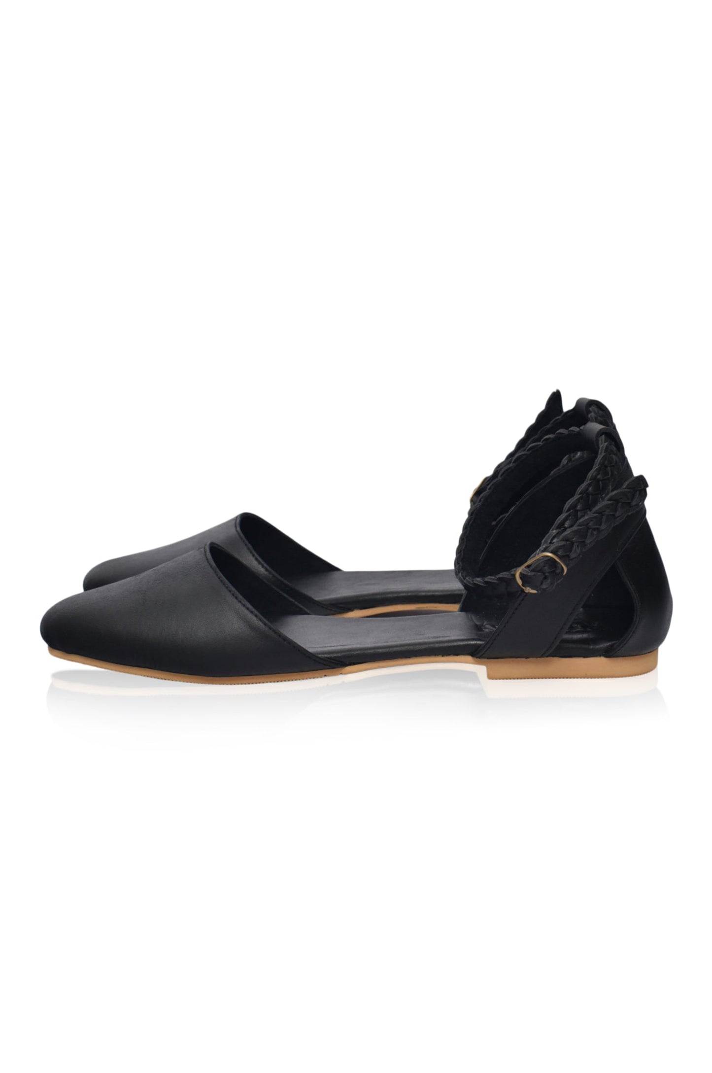 Leather Ballet Flats — Left Bank