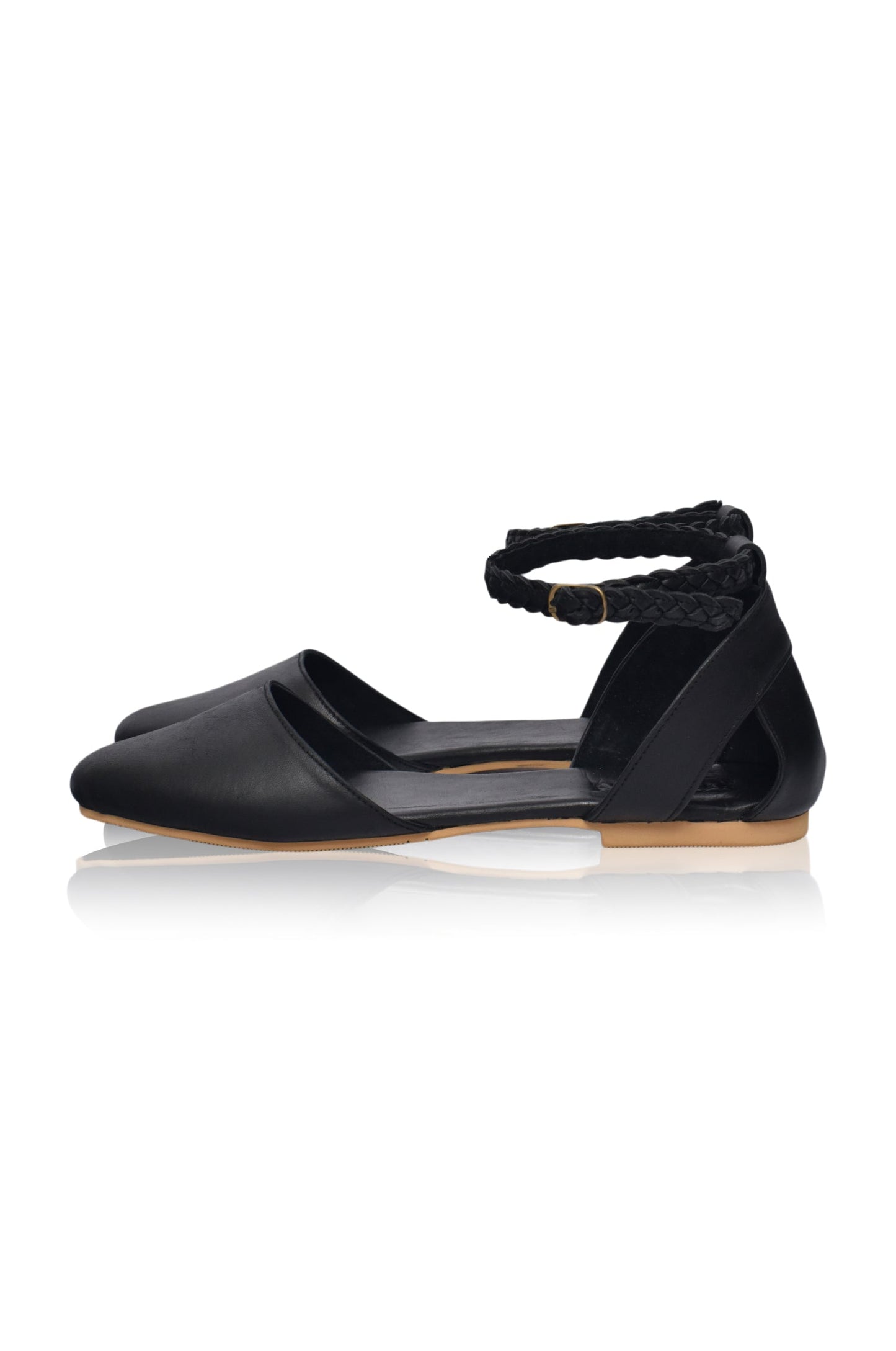 Leather Ballet Flats — Left Bank