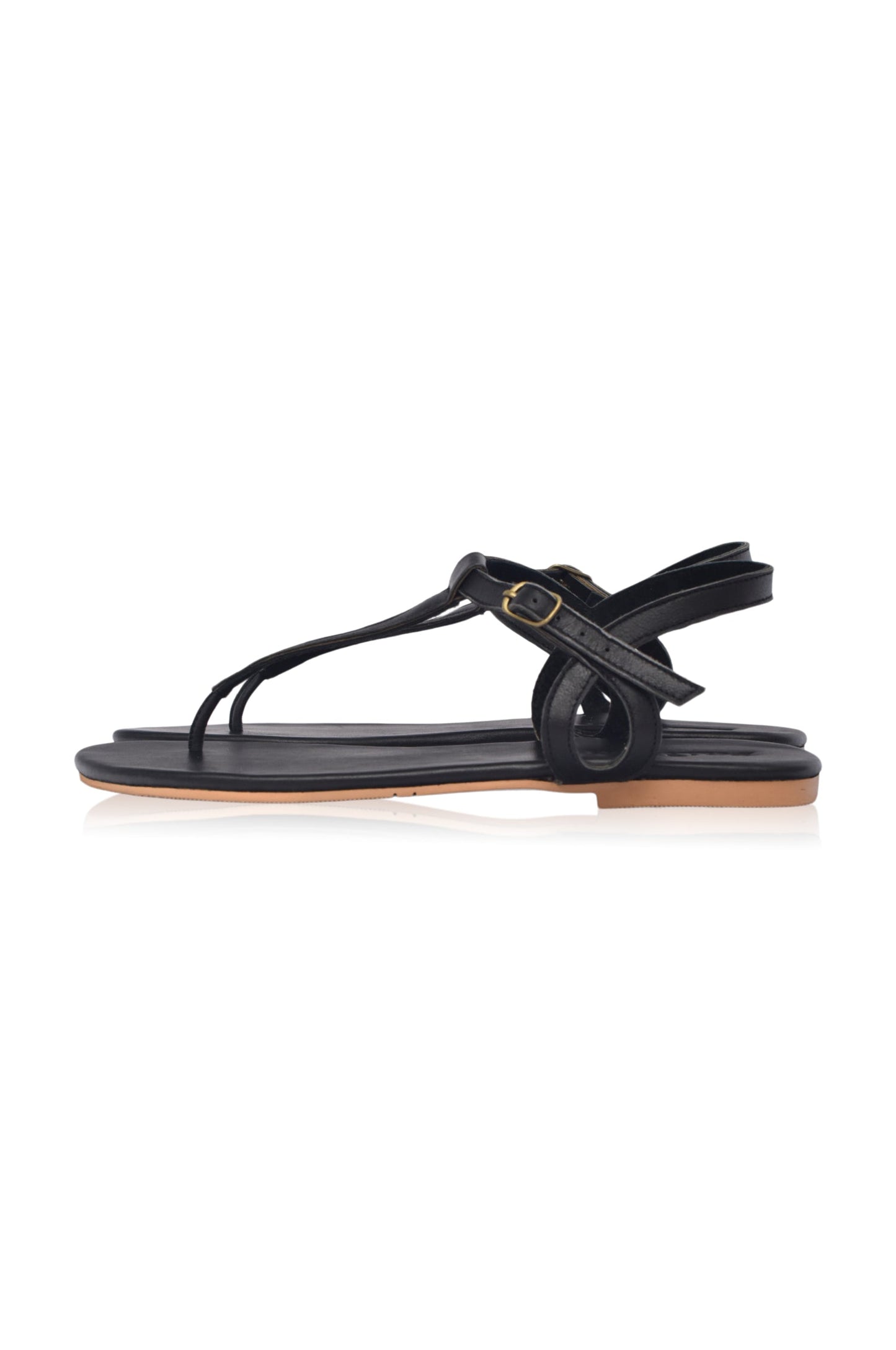 T-Strap Leather Sandals — Summer in the City