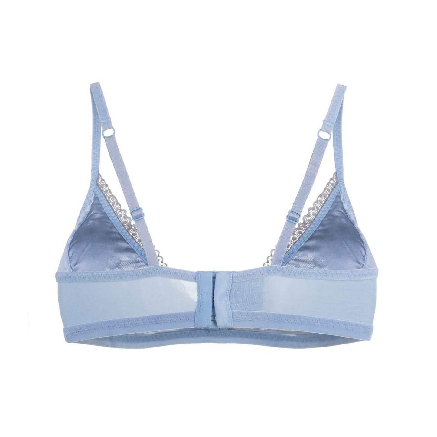 Silk & Organic Cotton Lace Bralette — Quiet Lace