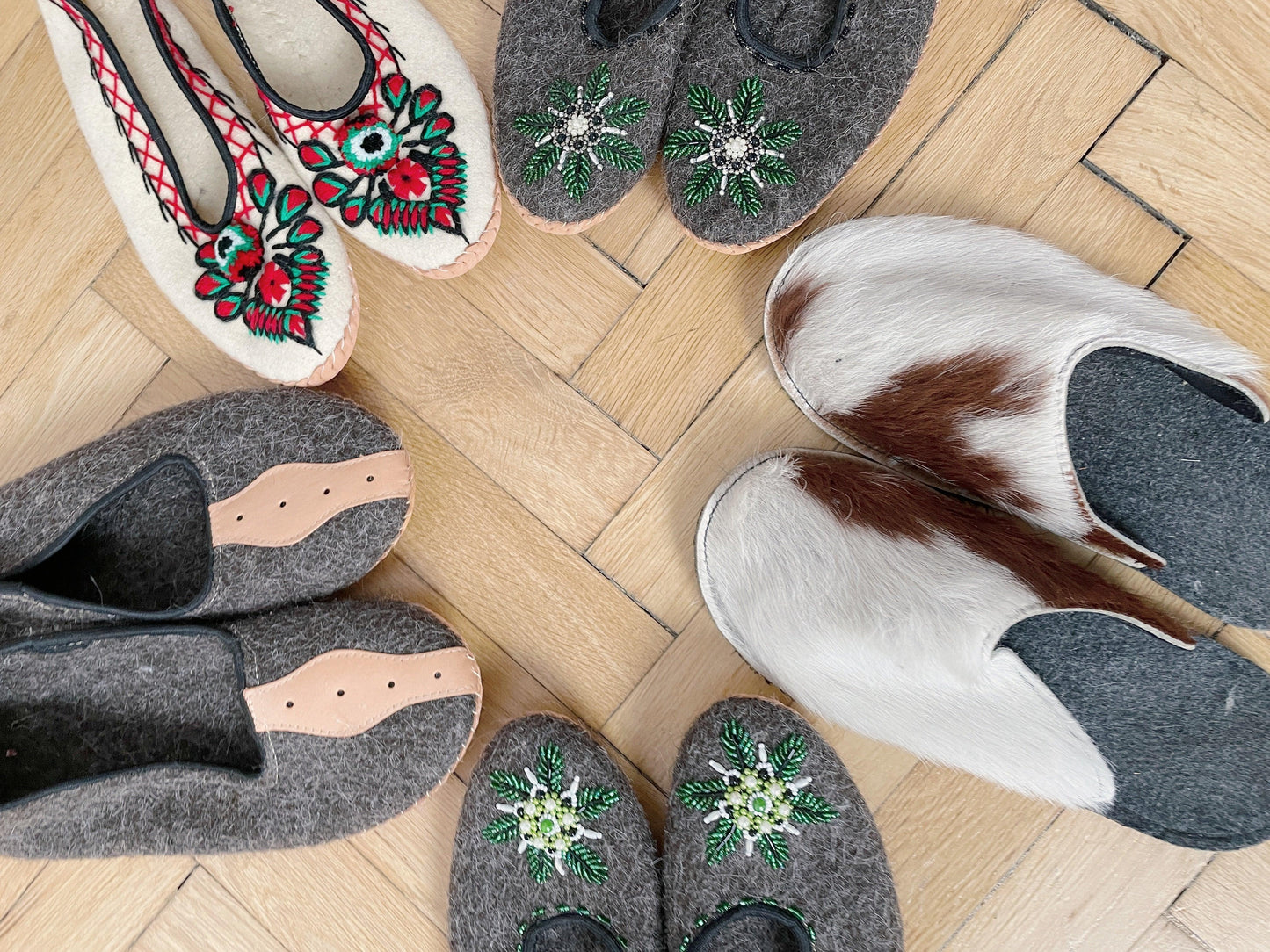 Woolen Slippers — Slow Mornings