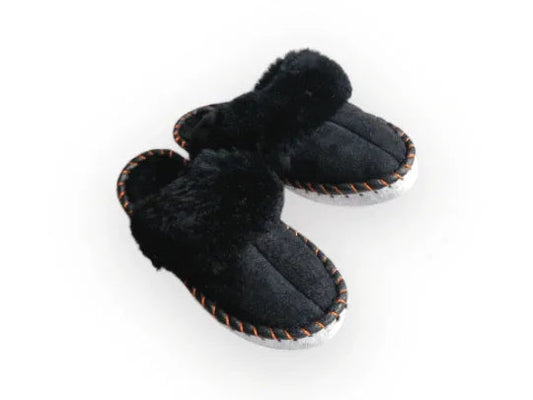 Sheepskin Mules — Off-Duty Warmth