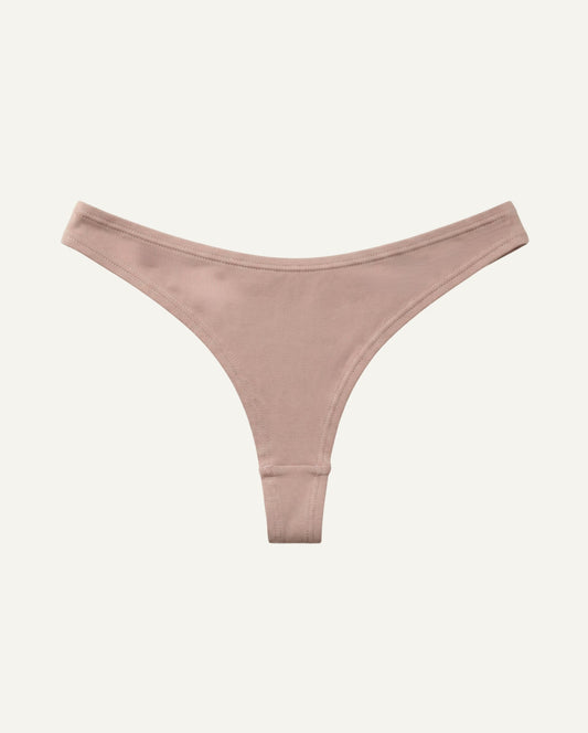 Seaweed Thong — Nude
